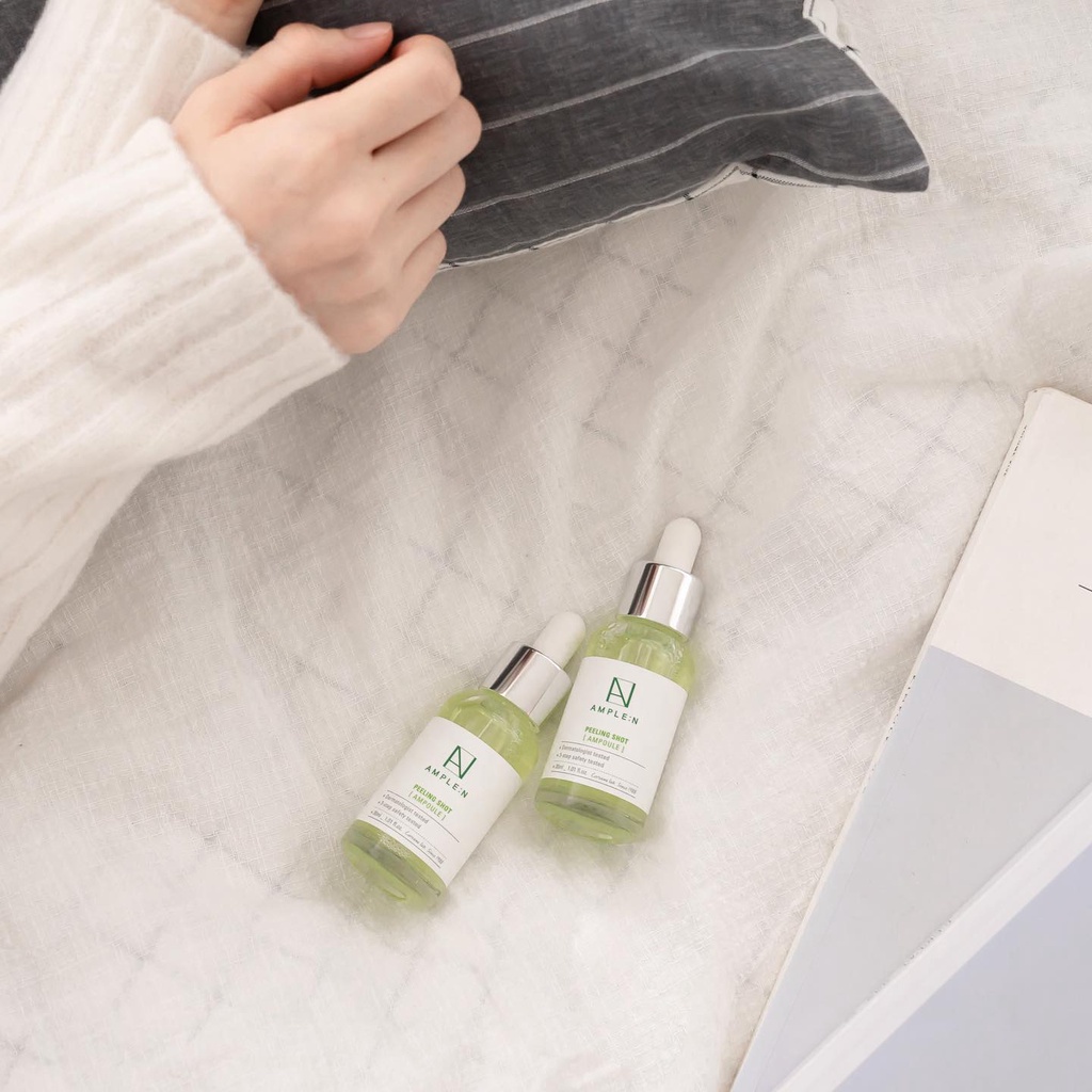 Tinh chất tẩy tế bào chết hoá học dịu nhẹ Ample:N Peeling Shot Ampoule 30ml