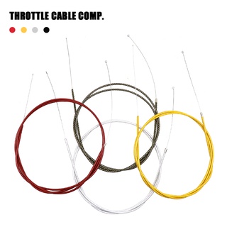 190cm throttle cable Nylon braided pipe screw adjuster guide