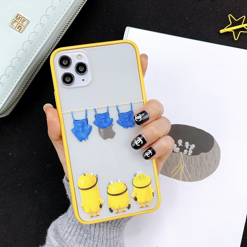 [ IPHONE ] Ốp Lưng Viền Silicon Minion - V003 | BigBuy360 - bigbuy360.vn
