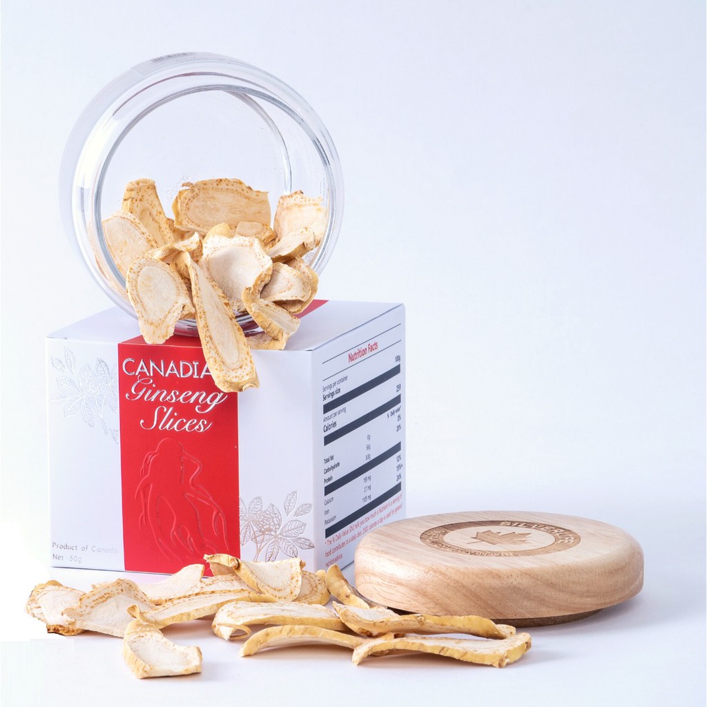 [𝙁𝙍𝙀𝙀 𝙎𝙃𝙄𝙋]⚡ Nhân Sâm Canada SilverLife cắt lát 50g - chính hãng | BigBuy360 - bigbuy360.vn