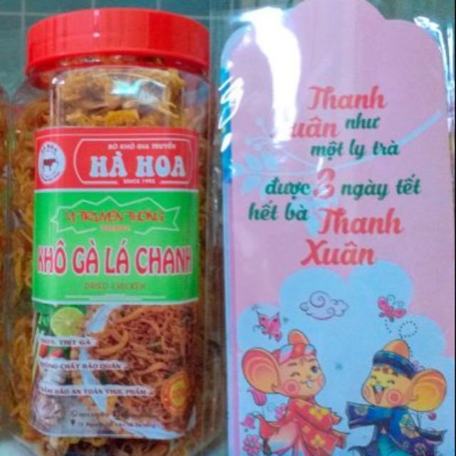 Khô Gà Lá Chanh Hà Hoa Quỳnh Như - Đặc Sản khô nhà làm Đà Nẵng