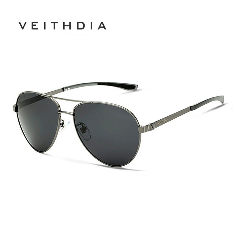 Kính Mát VEITHDIA 3801 Tròng Kính Phân Cực Thời Trang Kèm Hộp Đựng