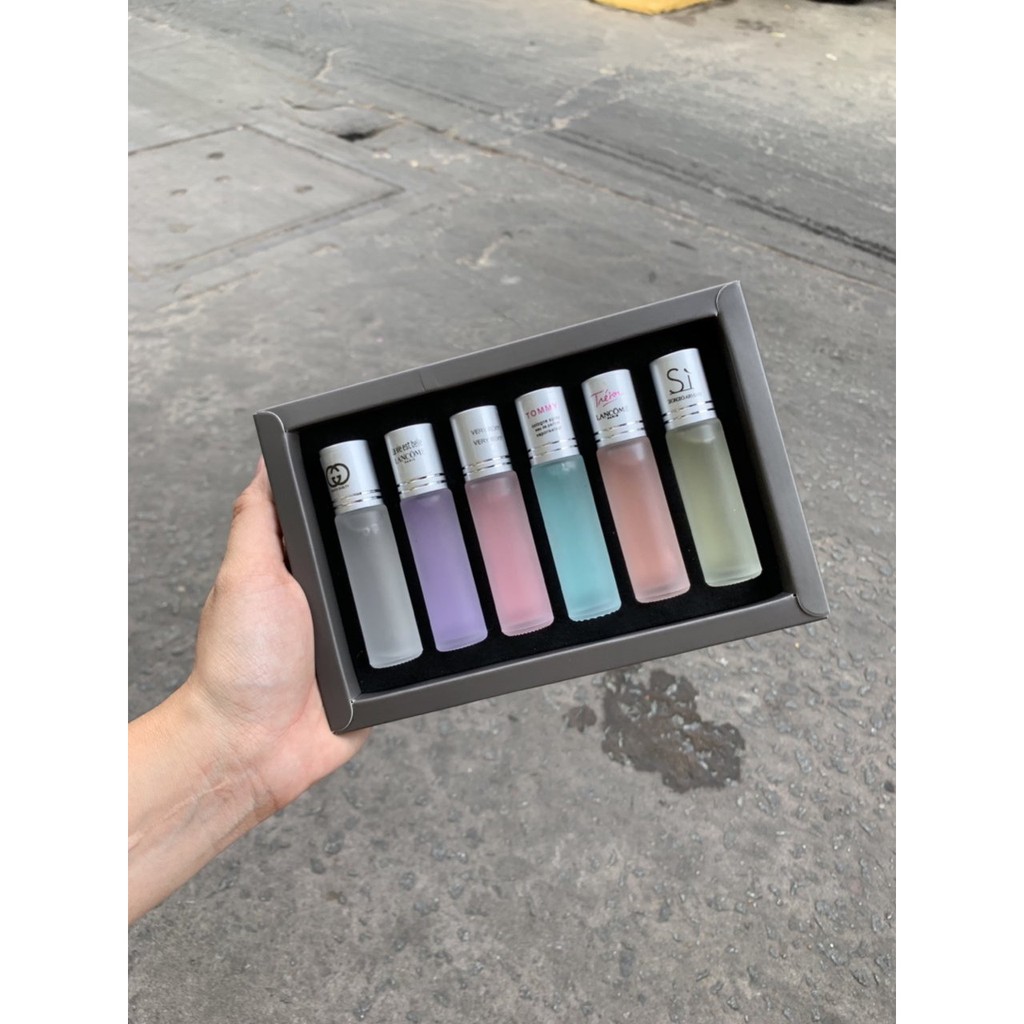 Bộ Nước Hoa 6 Chai dạng lăn