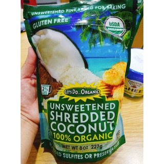 Vụn dừa hữu cơ USA date 1/2022