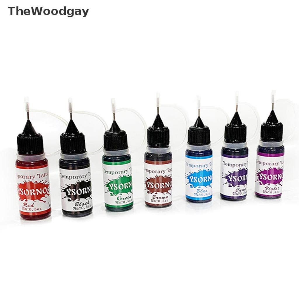 Mực Xăm Bán Vĩnh Viễn Tự Nhiên 10Ml