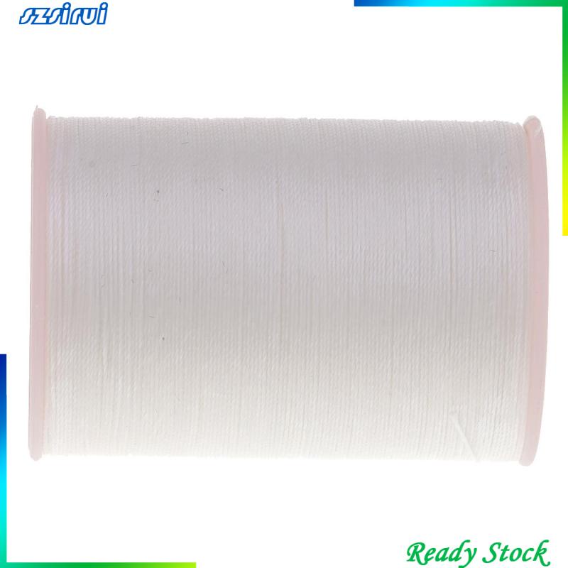 Cuộn Chỉ Sáp Tròn Màu Be 0.35mm Dùng Để May Vá Đồ Da DIY