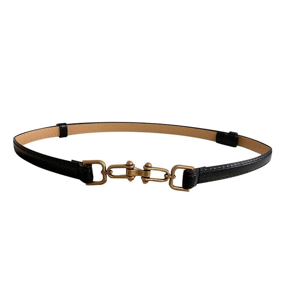 IVORY Thắt Lưng Nữ Kiểu Dáng Đơn Giản Phong Cách Retro