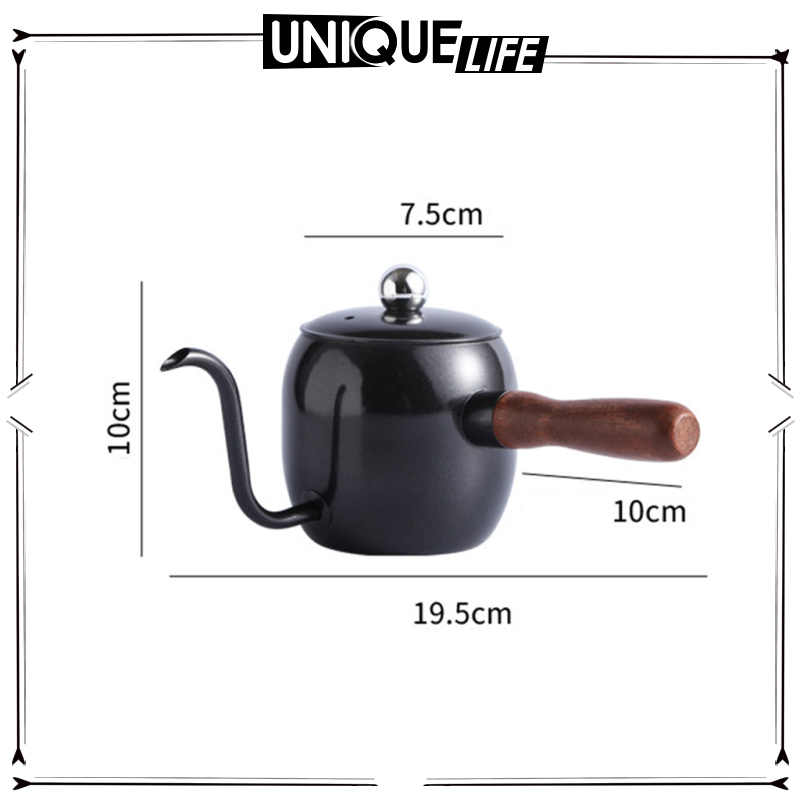 [Niuniu appliances]Pour Over Coffee Kettle - Premium Stainless Steel Gooseneck Kettle for Drip Coffee - Works on Stove and Heat Source