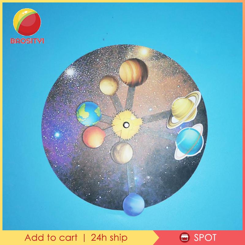 [Baosity1] Bộ Hệ Thống Năng Lượng Mặt Trời Tám Hành Tinh Đồ Chơi Giáo Dục Sớm Cho Trẻ Em