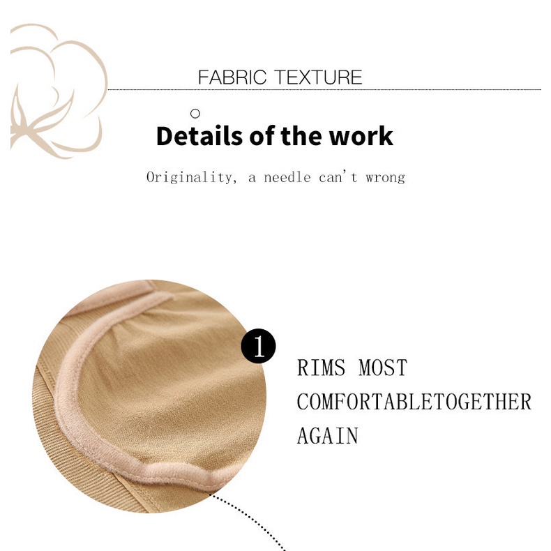 Áo Ngực Không Dây Không Đường May Plus Size Cho Nữ