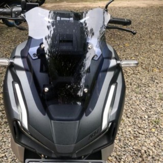 Kính Chắn Gió Ngắn Màu Đen Chuyên Dụng Cho Xe Mô Tô Adv 150