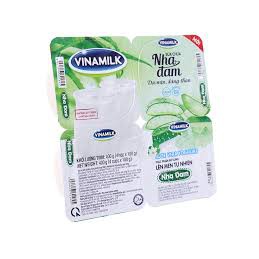 Lốc 4 hộp sữa chua nha đam Vinamilk 100g