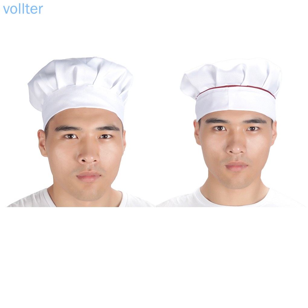 Mũ đầu bếp chuyên nghiệp cho người lớn