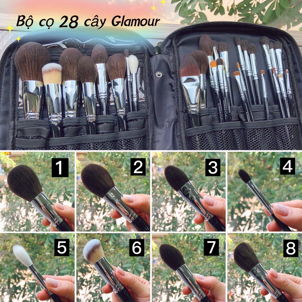 Bộ Cọ Glamours 28 Cây