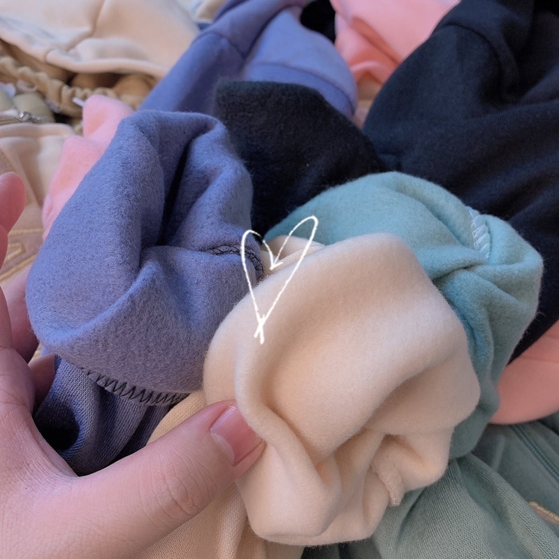 AK20_Áo Khoác Bomber CERTAYN_Tay Cánh Dơi Phồng Phom Rộng_Chất Nỉ Bông Ngoại Nhập Không Xù Lông_May 2 Lớp Nón Siêu Kute