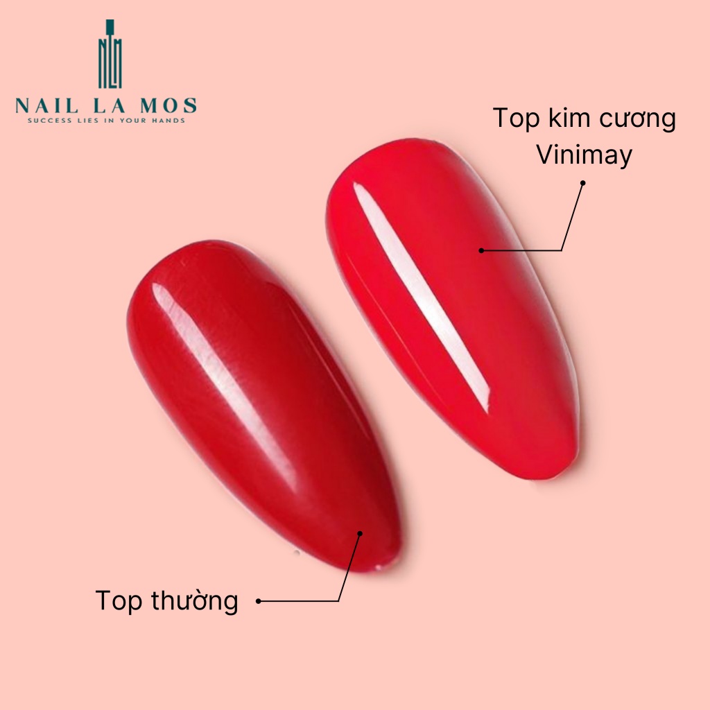 Top bóng kim cương Vinimay chính hãng - Top coat mới chống nước bền hơn 35 ngày