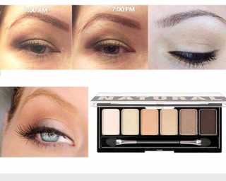 Phấn mắt NYX The Natural Shadow Palette