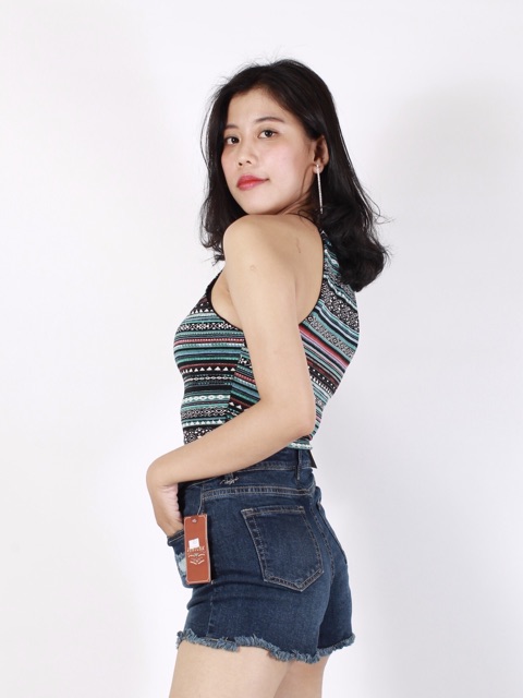 ÁO CROPTOP YẾM XUẤT KHẨU XỊN A024