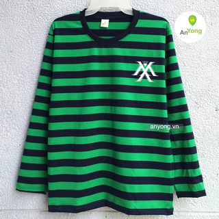 Áo thun Monsta X sọc tay dài