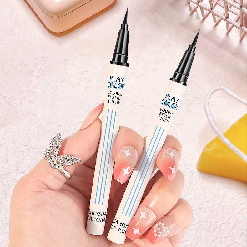 Bút Kẻ Mắt / Bút Kẻ Mắt Tơ Tằm Dạng Xoay