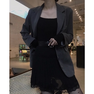 Áo Nữ . Áo blazer nữ xám - blazer for women