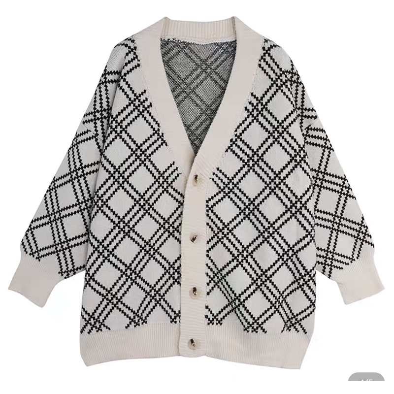 Áo Khoác Cardigan Len Chéo Hàng Quảng Châu M0108