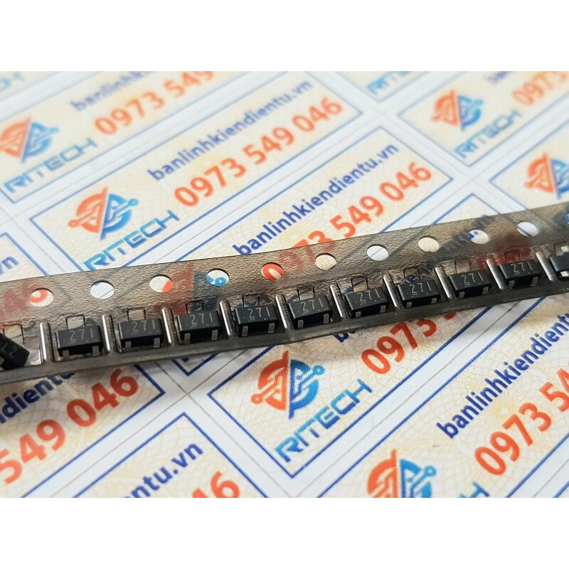 [Combo 5 chiếc] RD2M-T1B ký hiệu 271 diode zener 27V 200mW SOT-23