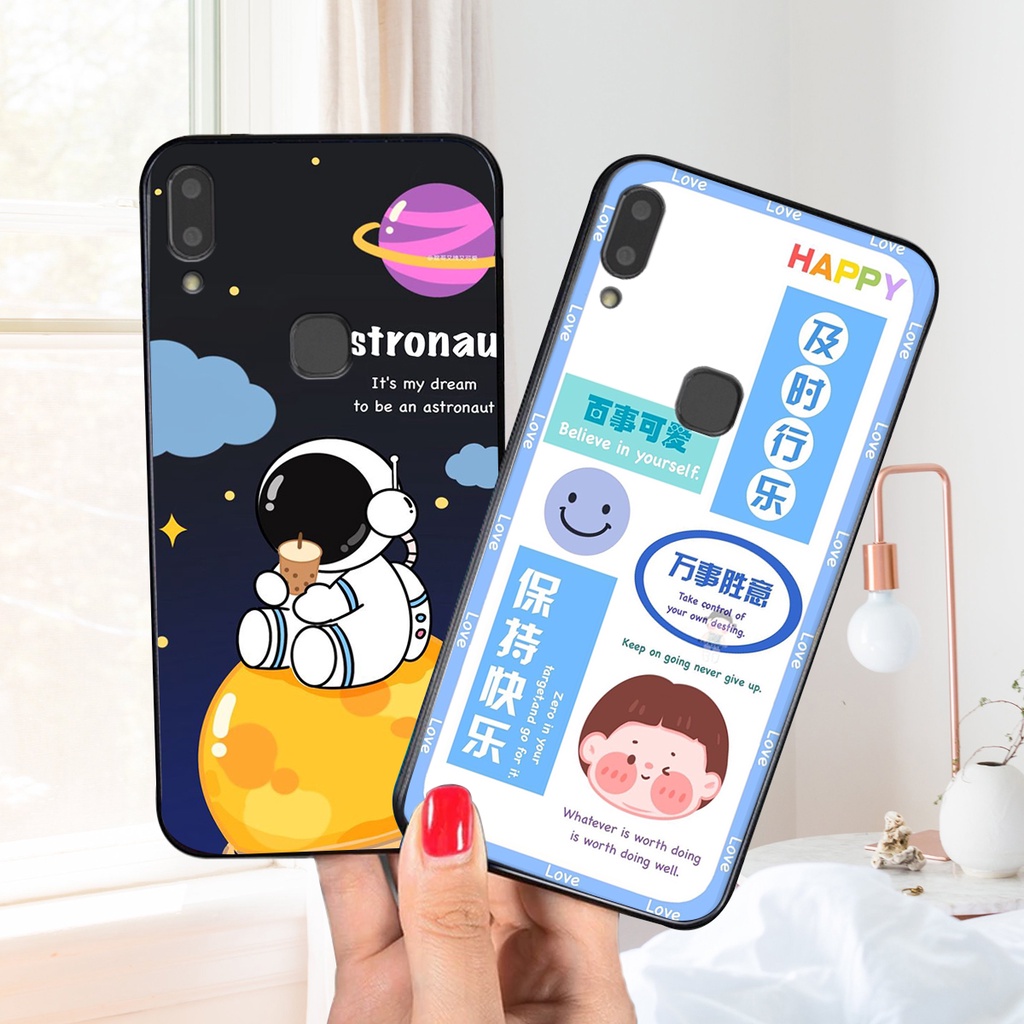 Ốp lưng Vivo V9 / V9 YOUTH in hình 3D GẤU cute be@r, soda, happy day cực hot ,thời thượng