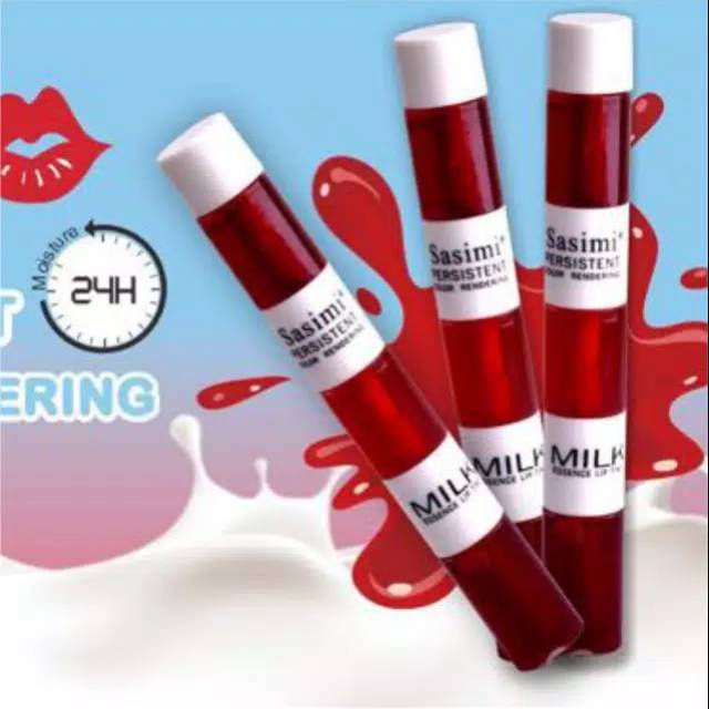 (Hàng Mới Về) Son Môi Liptint Sasimi 3 Trong 1 Cao Cấp