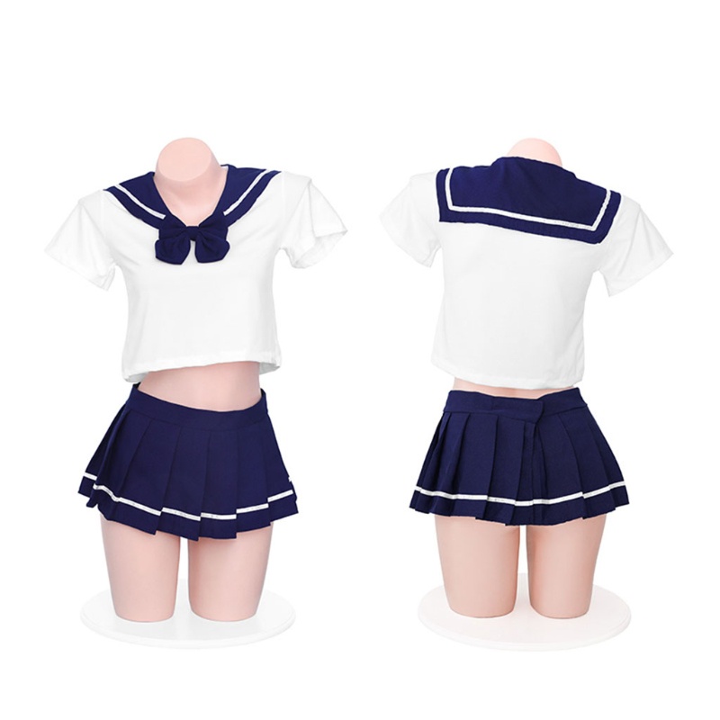 Bộ Đồng Phục Học Sinh Hóa Trang Lolita Gợi Cảm Phong Cách Nhật Bản