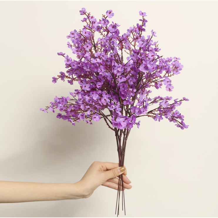 Nhánh Hoa Đào Giả Trang Trí Nhà Cửa