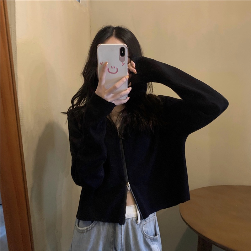 NRVP Áo Sweater Dài Tay Phong Cách Hàn Quốc Sành Điệu Dành Cho Nữ