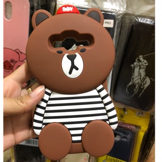 Samsung Galaxy J3/ J3 2016 ốp lưng hình thú gấu áo siêu dễ thương