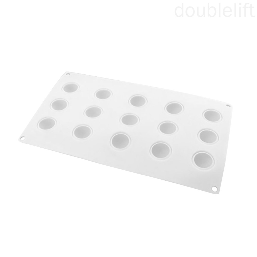 Khuôn Silicone Làm Bánh Tạo Hình Quả Cầu 3d 15 Ngăn Tiện Dụng