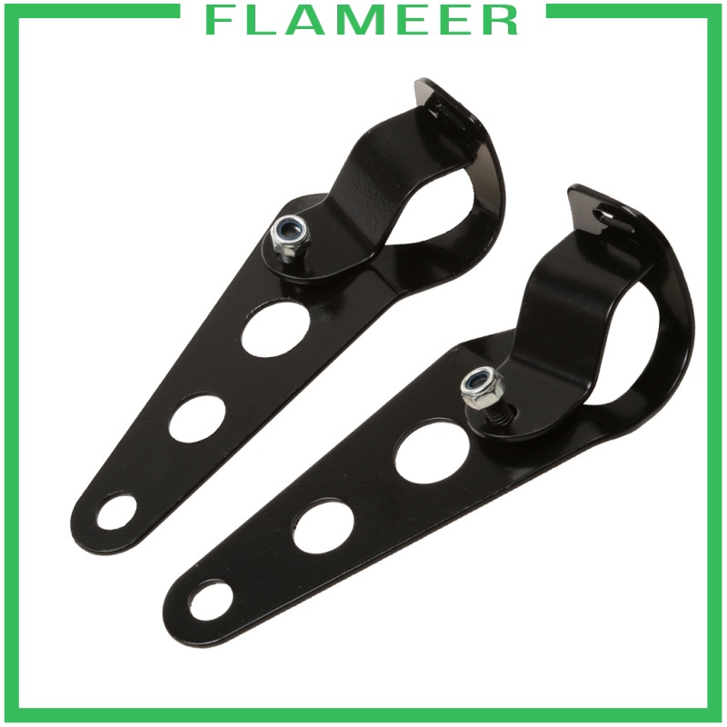 [FLAMEER] Motorcycle Headlight Mount Bracket Fork Ear Bobber 27mm-32mm Black | BigBuy360 - bigbuy360.vn