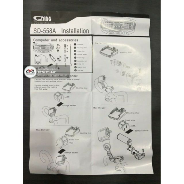 Đồng hồ koso ver 1 xe máy loại xịn