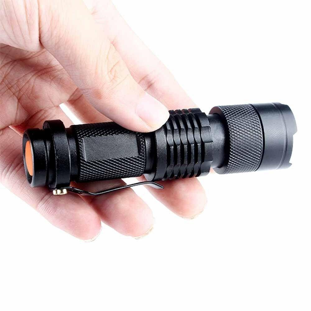 Đèn Pin LED UV 3 Chế Độ Sáng Tiện Dụng