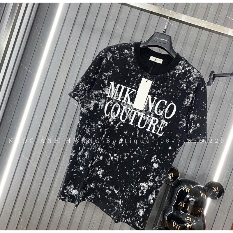 Áo Phông Loang Tay Lỡ MIKEN Siêu Hot Form Rộng Unisex Nam Nữ Freesize Kiểu Dáng Trẻ Trung Cá Tính Năng Động