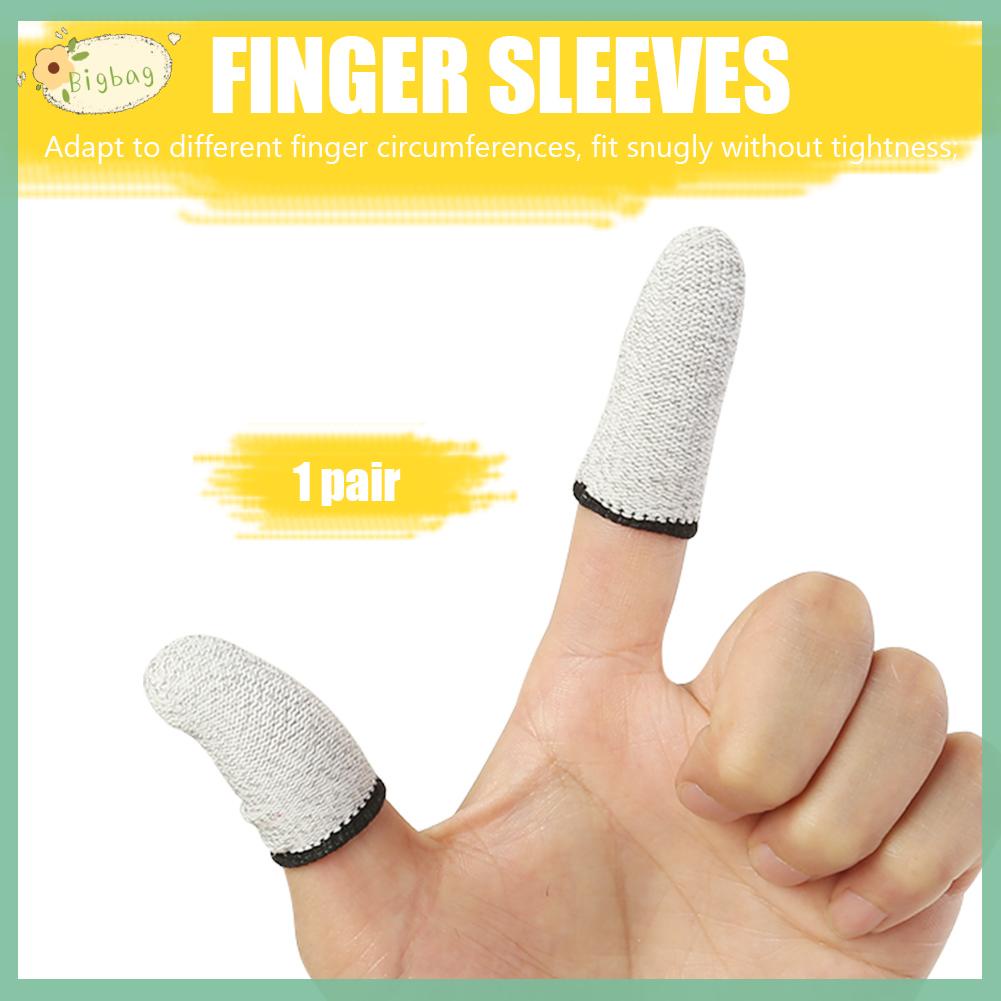 1 Cặp Bọc Ngón Tay Chơi Game Thoáng Khí Chống Mồ Hôi | BigBuy360 - bigbuy360.vn
