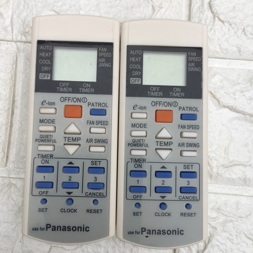 Điều khiển điều hòa panasonic e ion