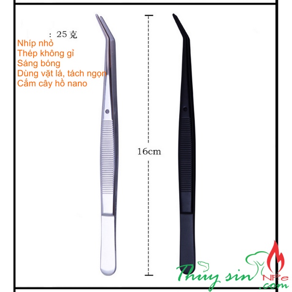 Nhíp trồng cây thủy sinh INOX|Nhíp tước lá|Nhíp tách ngọn