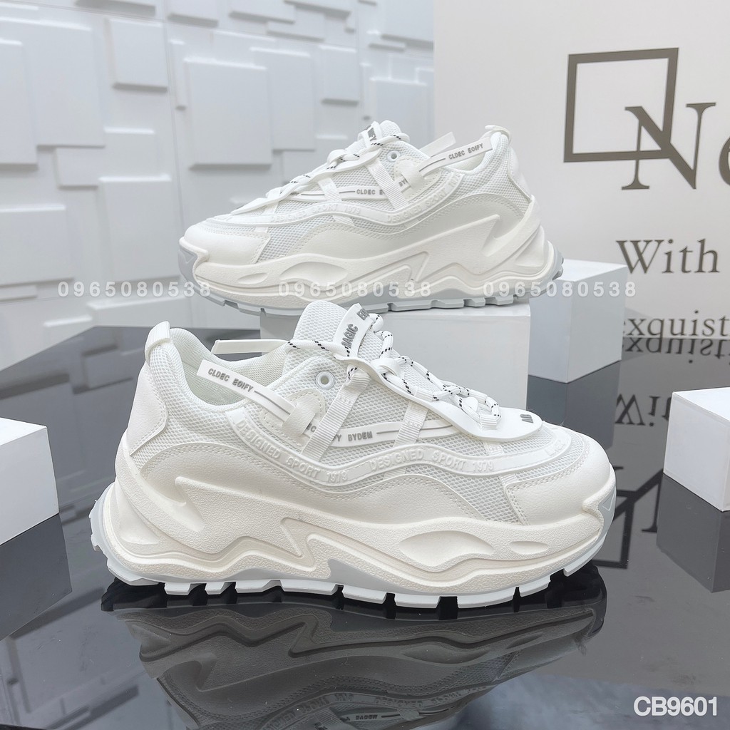 [FreeShip - Đi là sướng] Giày thể thao nam, giày sneakers Trắng designed sport 1979 CB9601