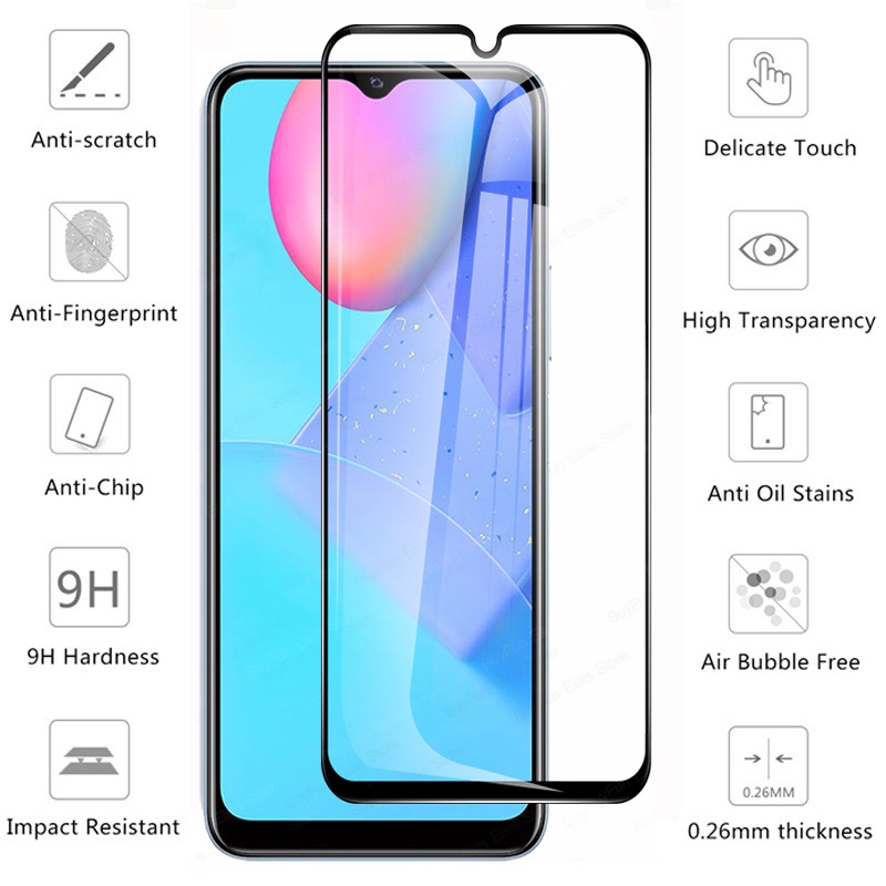 Kính cường lực bảo vệ camera 2 trong 1 cho Vivo Y12s 2021 Y12s Y12 Y 12s 12 S