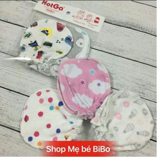 Set 3 đôi bao tay vắt sổ Hột gà