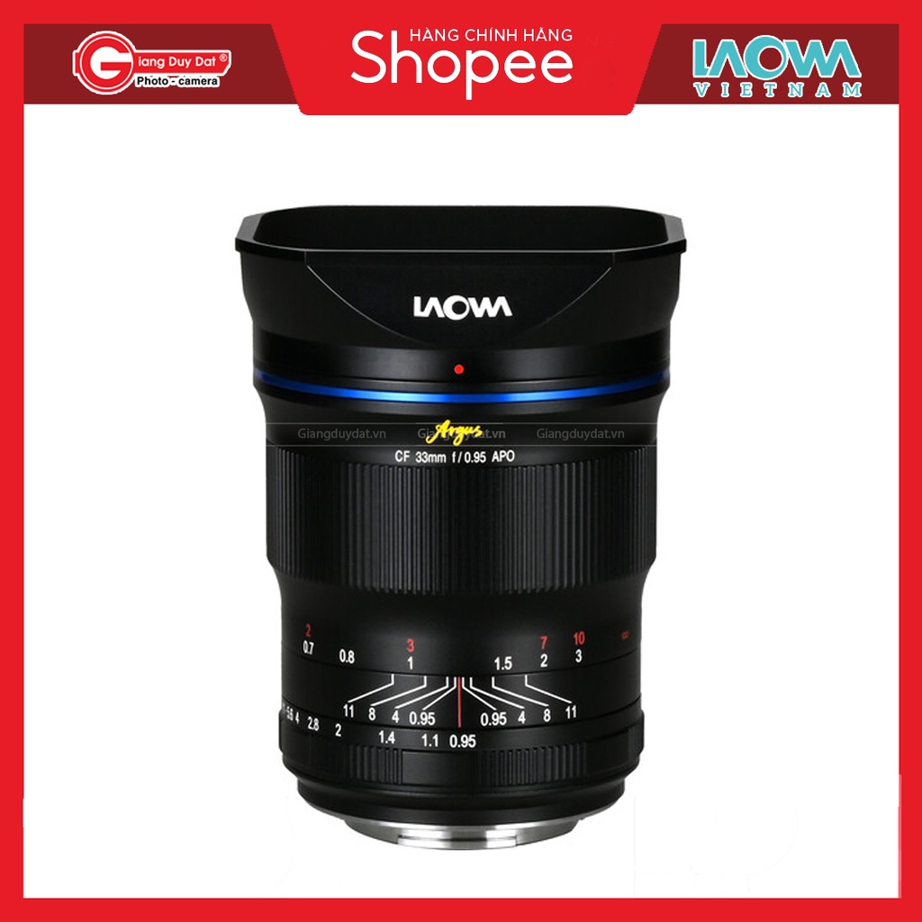 Ống Kính Laowa Argus 33mm f/0.95 CF APO Chính Hãng