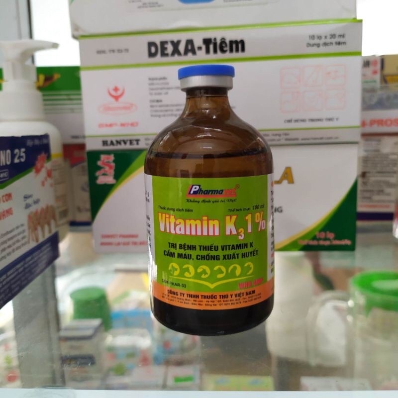 vitamin k 1% lọ 100ml