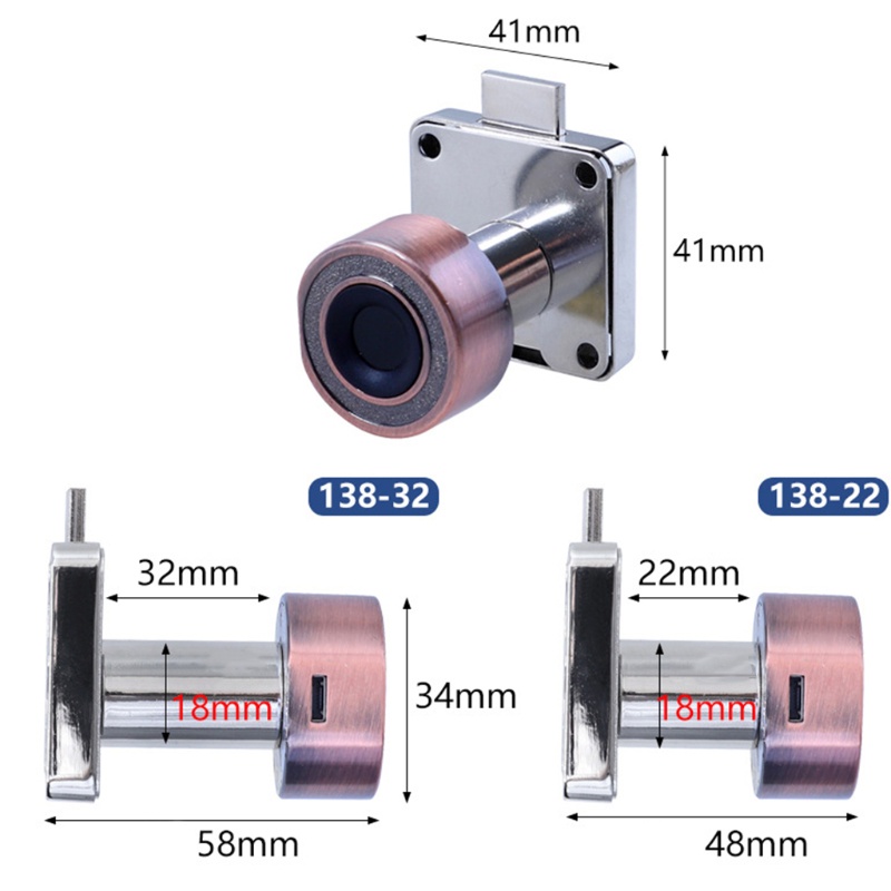 Ổ Khóa Cửa Vân Tay An Toàn Tiện Dụng Cho Trường Học