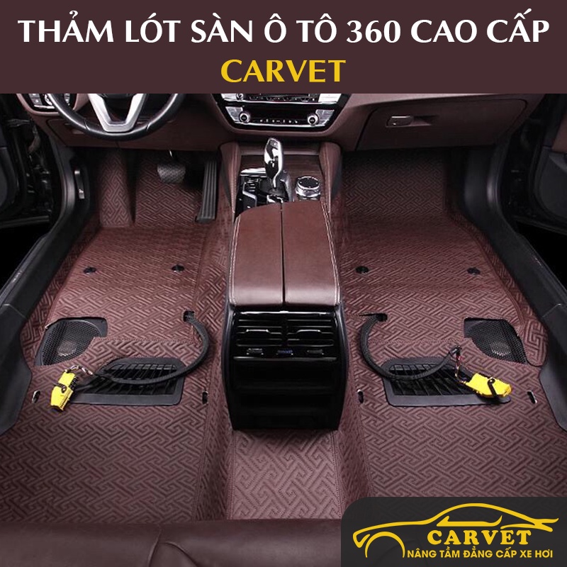 Thảm lót full sàn ô tô 360 Honda CRV 2012-2017, thảm trải sàn xe hơi da Nappa không mùi, phủ kín sàn xe
