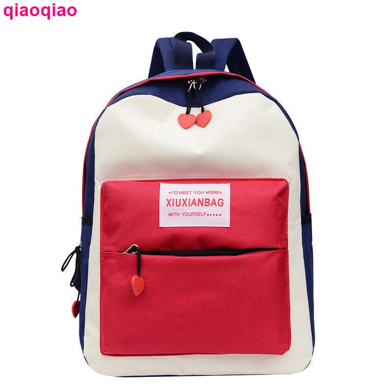 Korean style schoolbag Harajuku simple and versatile junior, high school and col