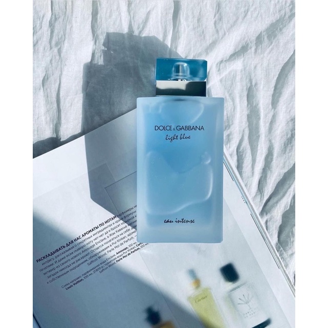 Nước hoa nữ mát mẻ D"G Light Blue Eau intense
